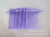 Bolsa de gasa de organza con cordón para regalo de joyería 9*12 se puede hacer según sea necesario