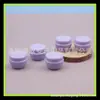 5g/10g/20g/30g/50g botella morada para crema de champiñones caja de crema embotellada caja de plástico para ungüento de 20g