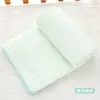 Toalha de Banho Respirável para Bebê em Algodão Bambu, Tamanho Grande, Cor Sólida, Manta Jelly para Bebê, Certificação de Segurança Classe A