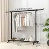 Simple Estante para Secar Ropa del Hogar de Pie para Piso Habitación Balcón Perchero Colgador de Ropa Dormitorio Interior Plegable