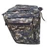 Bolsa doble grande para bicicleta de montaña, con camuflaje, para la parte trasera de la bicicleta, doble camuflaje, para equipo de equitación.