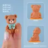 Novo produto transfronteiriço: Urso de Gravata Borboleta de Bolinhas Ornamento de Resina, Decoração Criativa de Mesa de Cura de Nicho de Alto Padrão