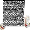 Manta Kaelidoras DIY para Colorir para Adultos, 50X60 Polegadas Velve