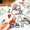 Comercio Exterior Transfronterizo se especializa en Pegatinas Lindas de Dibujos Animados para Diarios, Materiales para Diarios Infantiles, Pegatinas para Manualidades al por Mayor