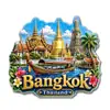 Imanes de Nevera de Resina para Souvenir Turístico, Souvenirs Personalizados de Atracciones Turísticas, Regalos Culturales y Creativos, Decoraciones Magnéticas para Comercio Exterior, Venta al por Mayor de Fabricantes