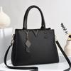 Bolso de Mujer Commuter Gran Capacidad Bolso de Mano de Alta Gama Textura Combinable Bolso de Hombro Cruzado Bolso de Mujer Multicompartimento