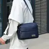 Bolsa Transversal Masculina de Comércio Exterior, Bolsa de Ombro Único, Bolsa de Caixa Multiuso Casual para Exterior, Bolsa Masculina Fashionável Estilo Comércio Exterior