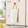 Saco de armazenamento para cebola, gengibre e alho, saco de rede de malha para frutas e vegetais de cozinha, saco de rede de armazenamento para pendurar na parede, saco de pendurar para armazenamento de batatas, saco de pendurar portátil antibacteriano