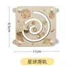 Placa de Atividades para Bebê Cesta de Atividades Acessórios Engrenagem Brinquedo de Parede DIY Treinamento 1-3 Anos Peças Montessori Pacote de Materiais
