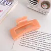 Presilha de Cabelo de Acrílico Tubarão de Verão Inspirada em Celebridades, Presilha de Garra Grande para Mulheres, Acessório de Cabelo para Coque Despojado, Presilha Essencial para Cabelos Grossos
