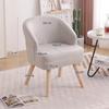 Fuente Fábrica Hogar Madera Maciza Simple Casual Sala de Estar Silla Dormitorio Respaldo Silla Sofá Perezoso Sofá Individual Silla