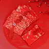 Regalo de boda sobre rojo cambiado a Li es un regalo creativo tela de brocado diez mil yuanes bolsa de sobre rojo suministros de boda