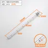 Suporte de cartão de parede para loja de lingerie tubo quadrado prateleira de lingerie haste de suspensão haste de lingerie ouro rosa preto titânio dourado gancho de sutiã conta