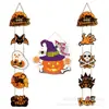 Colgante de Puerta de Halloween Cortina de Puerta Decoración para Fiesta de Halloween Calabaza Murciélago Colgante de Puerta Decoración Festival de Fantasmas Accesorios para Arreglo de Ambiente