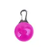 Colgante Luminoso Redondo para Mascota Etiqueta Luminosa Joyería para Perros Identificación Flash LED Venta al por Mayor Placa Militar