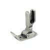 P351-01 com furo pé calcador plano todo em aço pé calcador de máquina de costura reta computadorizada pé calcador guarda-chuva acessórios para máquina de costura industrial