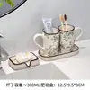 Botella dispensadora de cerámica para viento usada, tipo bomba, botella vacía, botella de desinfectante de manos, baño de lujo ligero, dispensador de plato de loción para platos