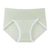 2025 nueva ropa interior de algodón sin costuras de cintura alta para mujer, entrepierna antibacteriana, pierna de corte alto, talla grande, shorts triangulares