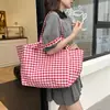 Bolsa Tote Nova de Grande Capacidade 2025, Leve, Fashion, Bolsa de Ombro Estilo Casual, Aparência Sofisticada, Bolsa de Viagem Simples e Versátil