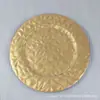Platos de Carga para Comercio Exterior Estilo Europeo y Americano Fiesta Navideña de Vacaciones Boda Fiesta de Celebración Plástico Pintado en Spray Platos Decorativos para Cena