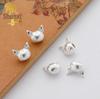 Prata pura 999 Sanrio coolomi artesanal de prata esterlina diy com contas frisado trançado pulseira pulseira de prata jóias acessórios acessórios