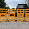 Valla de aislamiento plegable de plástico para aeropuertos, ascensores, mantenimiento de vallas, equipos de seguridad, puertas de seguridad, barandillas para viviendas.