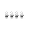 Plata S925 Accesorios de Plata Lisa Venta al por Mayor Accesorios DIY Cascabel Platillo Volador Nuevo Colgante de Cascabel Accesorios para Colgantes