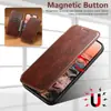Adequado para Capa de Celular Iphone18Promax, Capa Flip, Porta-Cartão, Suporte de Carregamento Sem Fio Magnético Magsafe Capa de Couro