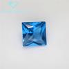 Lote 5A cuadrado 113# Azul Verde cristal puntiagudo piedra desnuda sintético ángulo recto coche Flor Princesa Cuadrado 113 azul verde cristal puntiagudo
