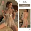 Lingerie sexy Kamei, vestido de suspensório sexy, roupão para casa plus size, transparente e translúcido, com aro para um efeito push-up, vestido de dormir 1675