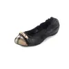 Sapatos simples de bloco de cor de moda de nicho de 4 cm, primavera e outono 2027, novos, bico redondo, sola plana, salto escondido, slip-on, sapatos de couro