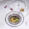 Malla Filtrante para Fregadero de Cocina, Bolsa de Malla Desechable para Almacenamiento, Red Anti-Obstrucción para Desagüe de Fregadero y Lavado de Verduras