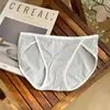 Roupa íntima feminina de algodão grau A, puro algodão, cintura baixa, corte alto, 10A antibacteriana, reforço estendido, calcinha de algodão puro tipo triângulo para jovens mulheres