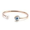 Rueda de cartas nuevo Ojo del Diablo Pulsera de Amor buena suerte Perla para enviar a novia amigas regalo de cumpleaños joyería al por mayor