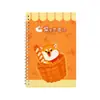 Cuaderno Creativo de Dibujos Animados A5 Cuaderno Espiral Engrosado Corazón de Niña Bloc de Notas de Línea Horizontal Diario para Estudiante de Primaria Venta al por Mayor