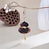 Nuevo Colgante para Teléfono Gatito Estilo Chino Atrae Fortuna y Trae Bendiciones, Colgante de Aleación Danza del León Tendencia Nacional, Accesorio para Bolso, Llavero
