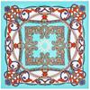Pañuelo de Cabeza Cuadrado Decorativo Vintage con Estampado Paisley de Seda para Mujer 90cm Aliexpress Bufanda Pequeña para Cuello Bufanda