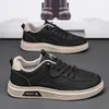 Zapatos de Hombre 2026 Primavera/Verano Zapatos Deportivos Casuales Ligeros Resistentes al Desgaste Modernos Versátiles Zapatos con Parte Superior de Cuero BB1028 Zapatos Blancos