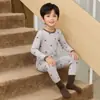 Nuevo Conjunto de Ropa Interior Térmica de Lana Antibacteriana de 10A para Niños, Engrosado para Otoño e Invierno, Ropa Interior Suave