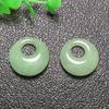 Moda Gelo Runyang Verde Jade Dongling Fivela de Princesa Pingente Fio de Ouro Jade Fivela Pingente Atacado