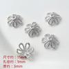 Chapeamento de cobre tampa de ouro real grande coleção receptáculo tampa oca diy feito à mão colar frisado pulseira brinco material