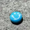 Comercio Exterior Transfronterizo Corazón de Vidrio Hecho a Mano Cara Sonriente Redonda Joyería Hecha a Mano para Bricolaje Cuentas Sueltas Pulsera con Cuentas Accesorios para Collares