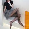 Meias finas pretas com escala sexy para mulheres, primavera e outono, meias finas que emagrecem, artefato de pernas longas da moda para celebridades da internet, meia-calça para usar por baixo