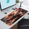 Alfombrilla de Ratón Ultra Alta Definición Bidimensional del Anime Demon Slayer Tecnología Gaming para E-Sports Almohadilla Extra Grande para Oficina Borde Antideslizante con Bloqueo