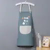 Delantal para el Hogar, Delantal de Trabajo Impermeable, Delantal Impermeable y Resistente a las Manchas, Delantal de Estilo Lindo, Ropa de Trabajo, Delantal de Cocina