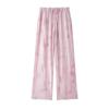 Comercio exterior, venta al por mayor, ropa de mujer, verano 2024, estilo europeo y americano, solapa, jacquard, camisa suelta, pantalones, traje casual D63518