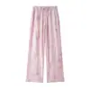 Nuevo traje de pantalón casual con camisa holgada de jacquard para mujer, estilo europeo y americano, verano 2024 4786046 4786060