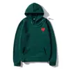 Sudadera de Corazón de Melocotón de Pareja de Moda Transfronteriza Marca de Moda Popular Chaqueta de Forro Polar Otoño e Invierno Sudadera con Capucha de Corazón para Hombre Oversize
