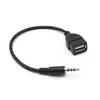 Adaptador de barramento USB de mãe para 3,5 mm / Linha de conversão de áudio AUX para carro / Linha de dados IPOD