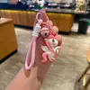 Llavero Creativo de Unicornio con Cascabel, Lindo Colgante para Mochila, Pequeño Regalo para Niños, Decoración de Bolsa de Muñeca, Pequeño Regalo